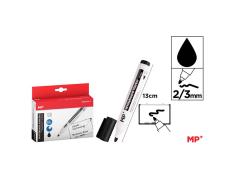 Marcador de Pizarra Negro 2/3mm MP