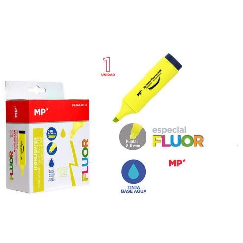 MARCADOR FLUORESCENTE AMARILLO MP