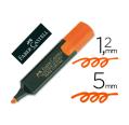 Marcador Fluorescente Faber Castell 48-15 Naranja