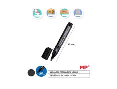 Marcador Permanente Superior Negro MP