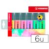 MARCADORES STABILO COLOR PASTEL 6 uds