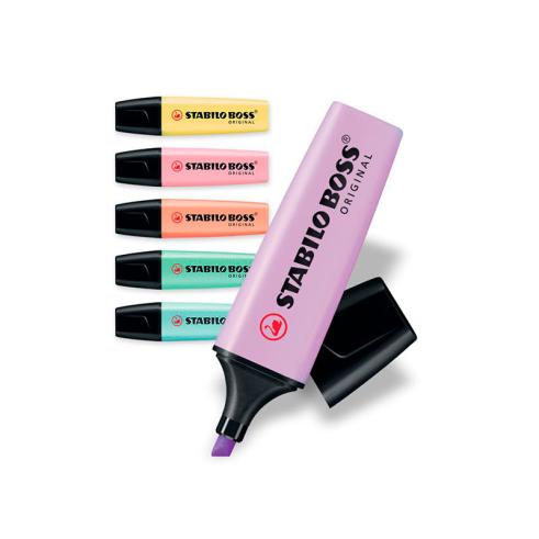 MARCADORES STABILO COLOR PASTEL 6 uds