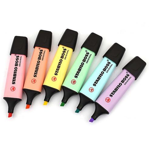 MARCADORES STABILO COLOR PASTEL 6 uds