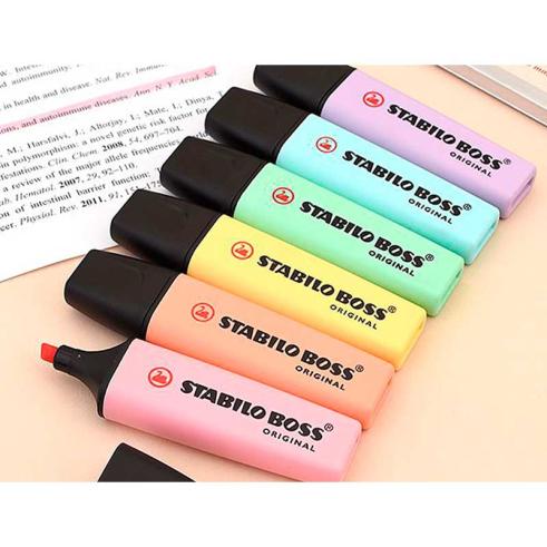 MARCADORES STABILO COLOR PASTEL 6 uds