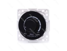 Marco para regulador LED Negro