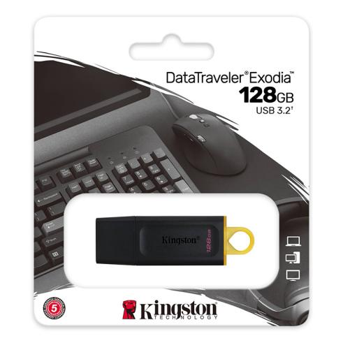 Memoria USB Kingston DataTraveler Exodia 128GB - USB 3.2 Gen 1