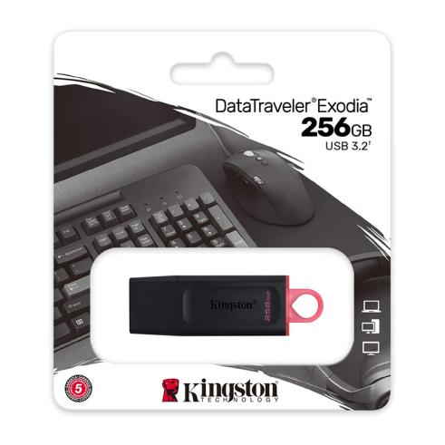 Memoria USB Kingston DataTraveler Exodia 256GB - USB 3.2 Gen 1