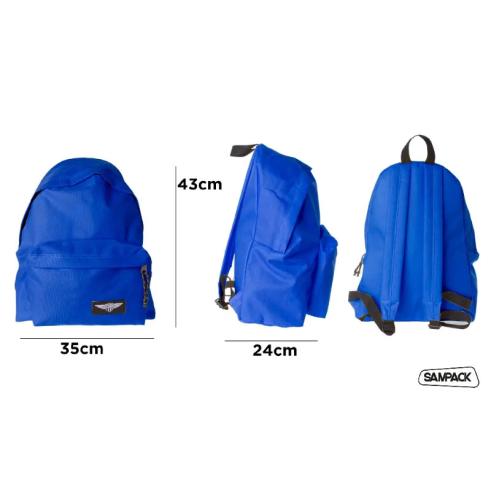 Mochila Eco Grande Azul
