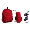 Mochila Escolar Roja