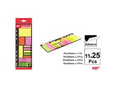 Notas Adhesivas para Carpetas 11M X 25U