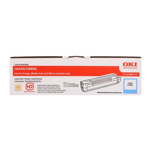 OKI C8600 / C8800 Cyan Original
