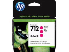 Pack 3 x HP 712 Magenta Originales
