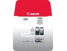 Pack Cartuchos Canon PG-560 CL-561 Originales