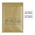Pack de 10 Bolsas de Burbujas Acolchadas 180x260 mm Fellowes Bankers Box Nº14