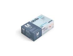 Pack de 100 Guantes de Nitrilo Talla M Santex Nitriflex Blue