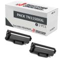 Pack de 2 Toner Brother TN1150XXL Compatibles