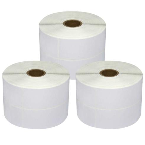 Pack de 3 Rollos de Etiquetas Compatibles Zebra Perforadas 148.5x35 mm 800 Unidades