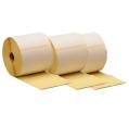 Pack de 3 Rollos de Etiquetas Compatibles Zebra Perforadas 76.2x25.4 mm 2000 Unidades