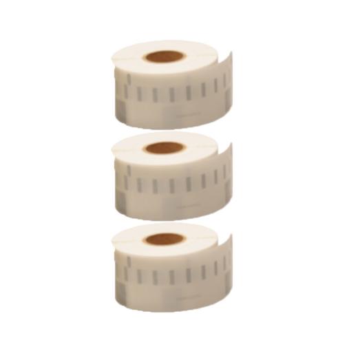 Pack de 3 Rollos de Etiquetas de Plástico Transparentes Compatibles Dymo LabelWriter 99013 (S0722410)