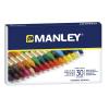 Pack de 30 Ceras Blandas de Trazo Suave Manley