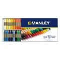 Pack de 30 Ceras Blandas de Trazo Suave Manley