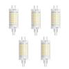 Pack de 5 LED R7S 7W 78MM