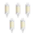 Pack de 5 LED R7S 7W 78MM