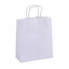 Pack de 50 Bolsas Kraft Color Blanco 18x8x21 cm Apli