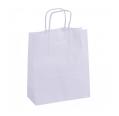 Pack de 50 Bolsas Kraft Color Blanco 18x8x21 cm Apli