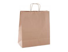 Pack de 50 Bolsas Kraft Color Marron 25x11x31 cm Apli