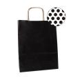 Pack de 50 Bolsas Kraft Color Negro 18x8x21 cm Apli