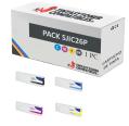 Pack Epson SJIC26P Tinta Pigmentada Compatibles