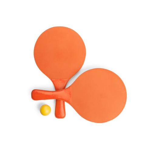 Palas de Playa Madera Naranja