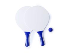 Palas Playa Madera Mango Azul de 23.5x38cm