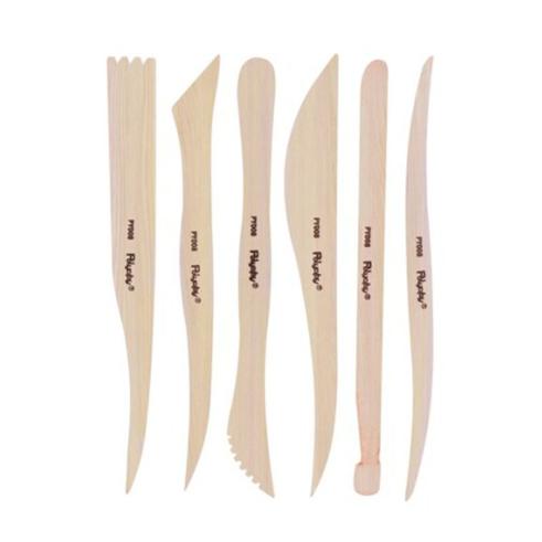Palillos para Modelar de Madera 6u