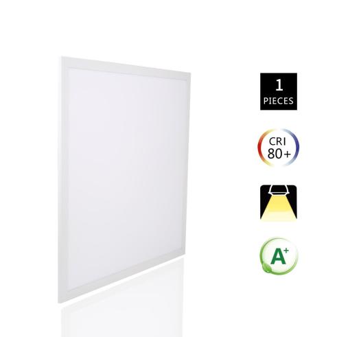 PANEL LED E5 SLIM 60X60 / 40W LUZ NATURAL 4000K MARCO BLANCO (CON DRIVER)