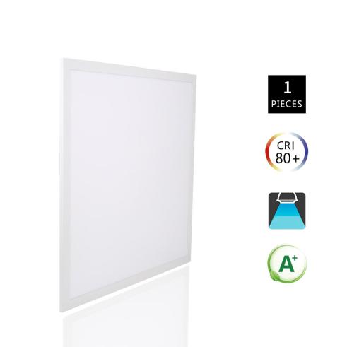 PANEL LED E5 SLIM 60X60 / 40W LUZ NATURAL 4000K MARCO PLATEADO