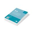 Papel A4 80g/m2 Liso Microperforado en Dos Partes Iguales Paquete de 500 hojas