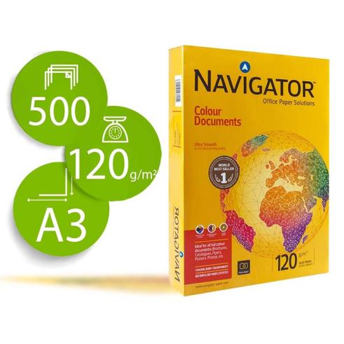 Papel Navigator Colour Documents A3 120gr 500 hojas