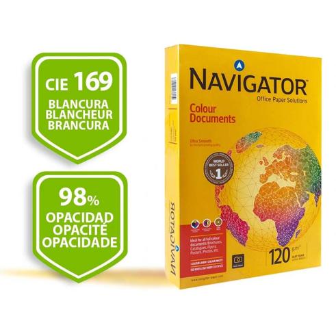Papel Navigator Colour Documents A3 120gr 500 hojas