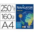 Papel Navigator Office Card 160gr 250 hojas