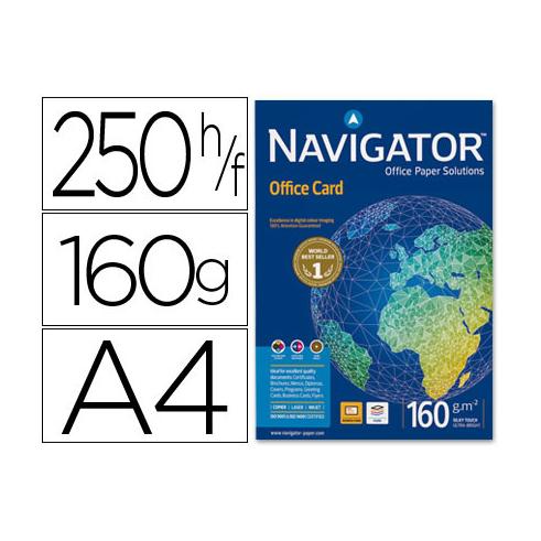 Papel Navigator Office Card 160gr 250 hojas