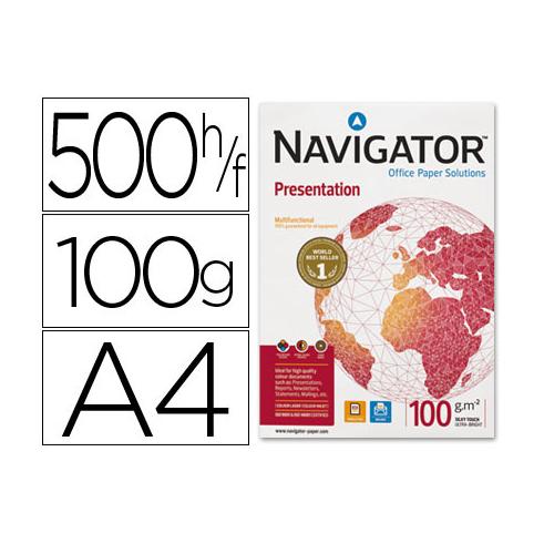 Papel Navigator Presentation 100gr A4 500hojas