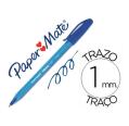 PAPERMATE BOLIGRAFO INKJOY 100 STICK AZUL