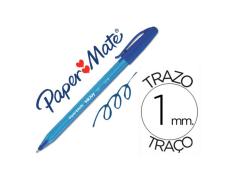 PAPERMATE BOLIGRAFO INKJOY 100 STICK AZUL