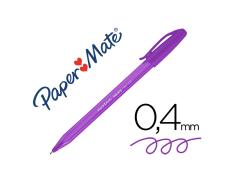PAPERMATE BOLIGRAFO INKJOY 100 STICK MORADO
