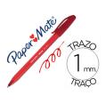 PAPERMATE BOLIGRAFO INKJOY 100 STICK ROJO
