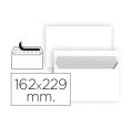 Paquete de 25 Sobres Blancos con Tira de Silicona DIN C5 162x229 mm Nº11