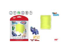 Pasta para Modelar Amarilla Neón Flexi Soft 60g