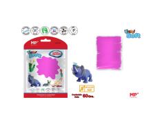 Pasta para Modelar Fucsia Neón Flexi Soft 60g